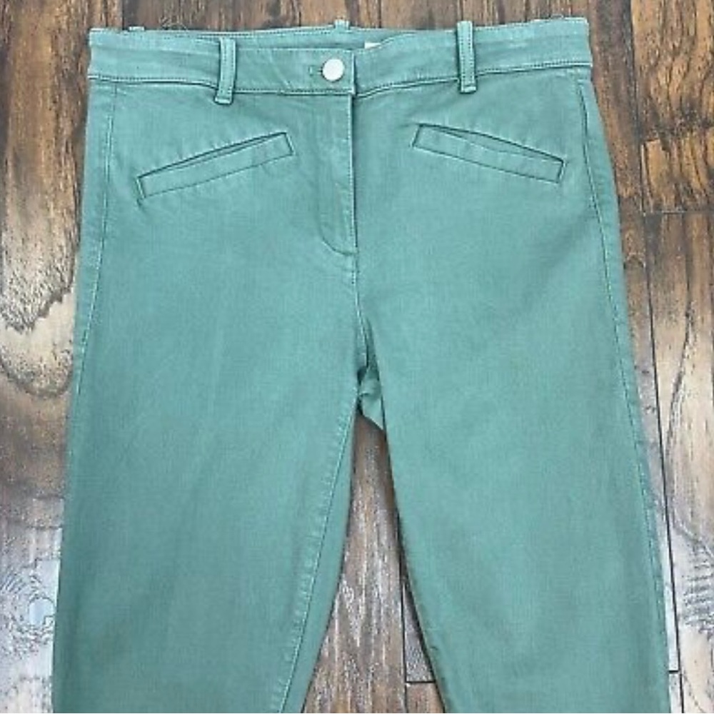 GAP Women's 16R Green Modern Stretch Skinny Crop Denim Jeans